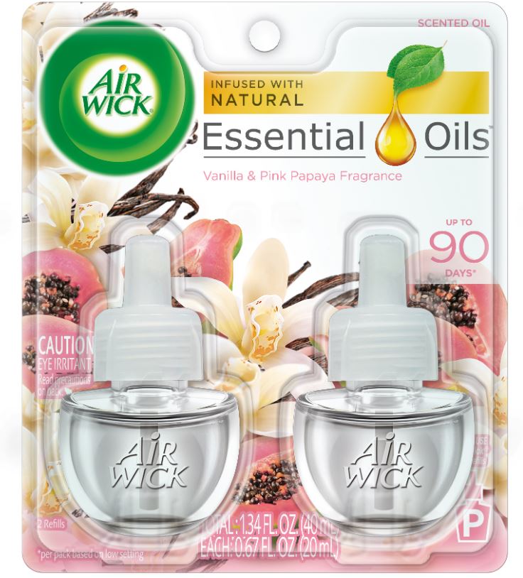 AIR WICK® Scented Oil - Vanilla & Pink Papaya (Discontinued)